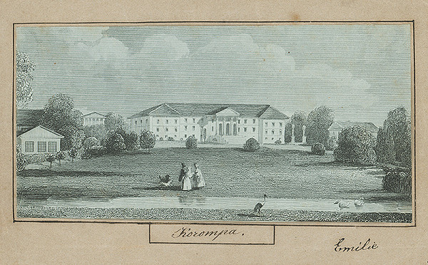 Stredoeurópsky grafik z 19. storočia – Dolná Krupa 