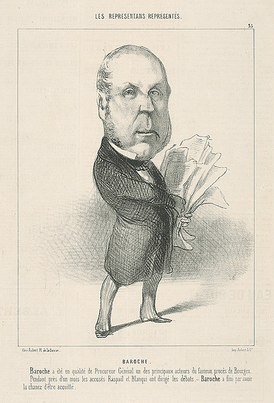 Honoré Daumier – Baroche
