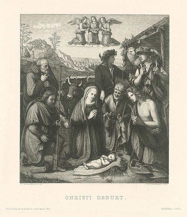 Johannes Kaspar Eissenhardt, Domenico Ghirlandaio – Narodenie Krista