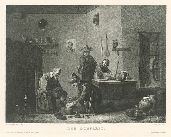 Wilhelm Woernle, David Teniers – Dedinský lekár