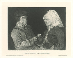 Wilhelm Woernle, Pieter Brueghel – Popíjajúci dedinský pár 