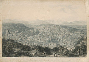 Jacques Alphonse Testard, A. Appert – Pohľad na Rím 