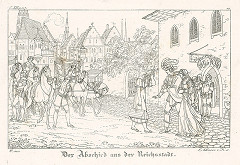 Ludwig Ferdinand Schnorr von Carolsfeld – Rozlúčenie s mestom 