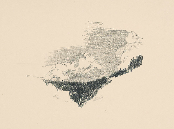 Max Švabinský – Lesy a mraky 