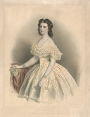 Fritz Kriehuber – Podobizeň rakúskej cisárovny Alžbety 