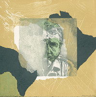 Rinaldi Alica Diaz – Dvojlist z argentínskeho portfólia Correspondence-Societé Imaginaire, text Nicolas Cocaro, 1991 