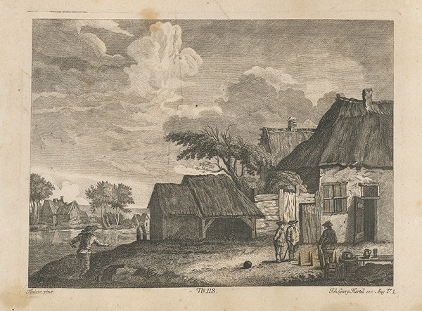 David Teniers, Johann Georg Hertel – Kolkári pred hostincom
