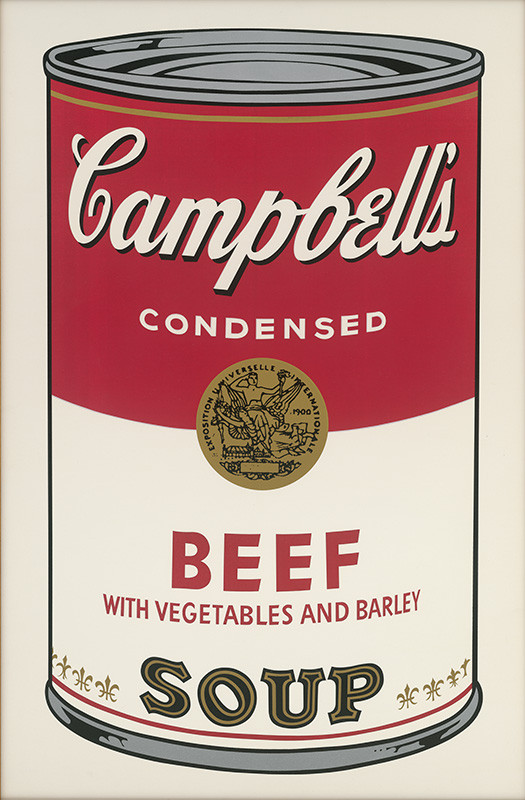 Andy Warhol – Campbell's Soup, 1968, Slovenská národná galéria