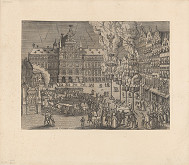 Pieter van der Borcht I. – Ohňostrojové predstavenie v Antverpách 