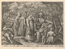 Jan van der Straet – Lov a predaj lesných holubov 