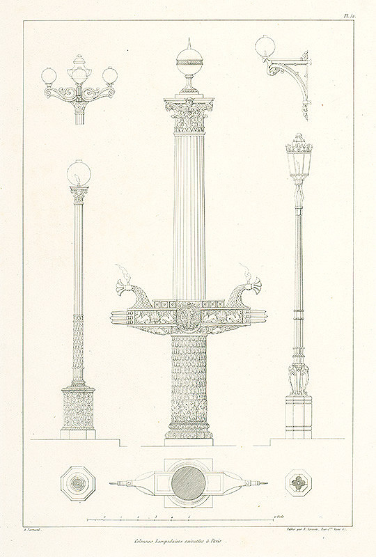 A. Normand – Stĺpy na lampy