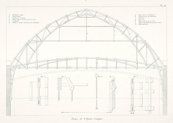 A. Normand – Návrhy k budove Opery Comique 