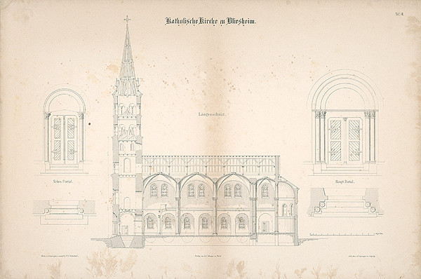 H. Springer, Cremer, F.C. Schubert – Katolícky kostol v Blirsheime