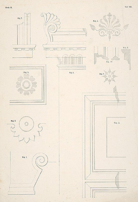 Neznámy autor – Návrhy na ornamenty 