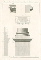 Vincenzo Feoli, Francesco Saponieri – Marcellovo divadlo v Ríme. Iónsky stĺp 