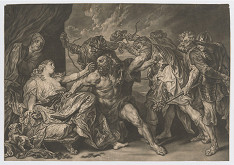 Anthony van Dyck, Jakob Männl – Samson a Dalila 