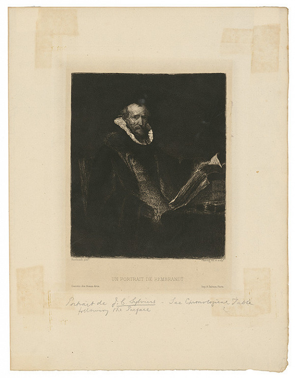 Flameng, Rembrandt van Rijn – Rembrandtov autoportrét