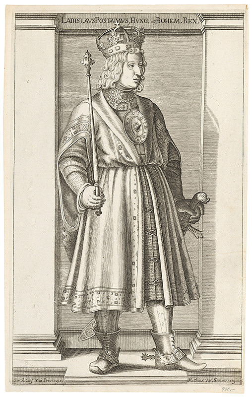 Neznámy grafik, Mathias van Somer – Ladislav Pohrobok (1440 - 1457)