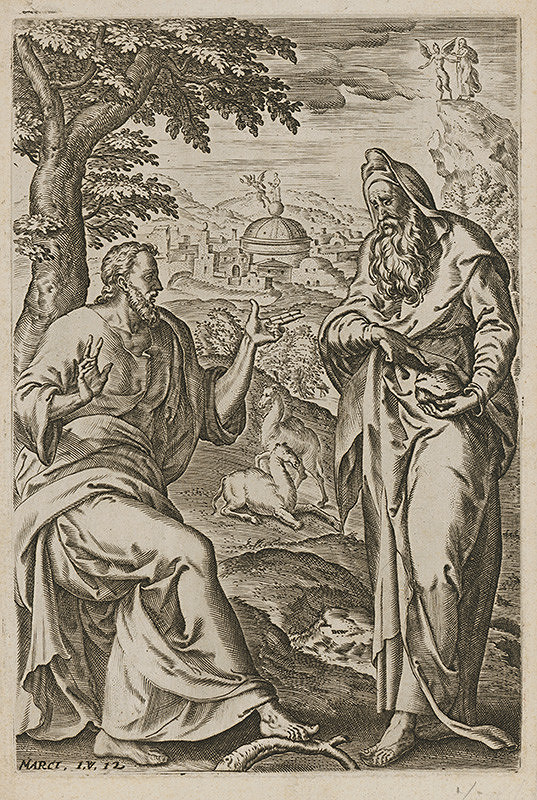 Neznámy grafik – Pokúšanie Krista 