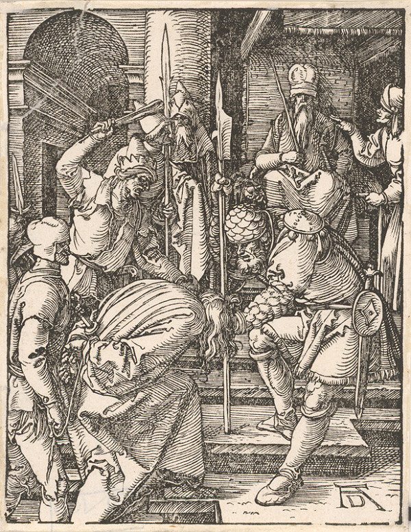 Albrecht Dürer – Kristus pred Pilátom