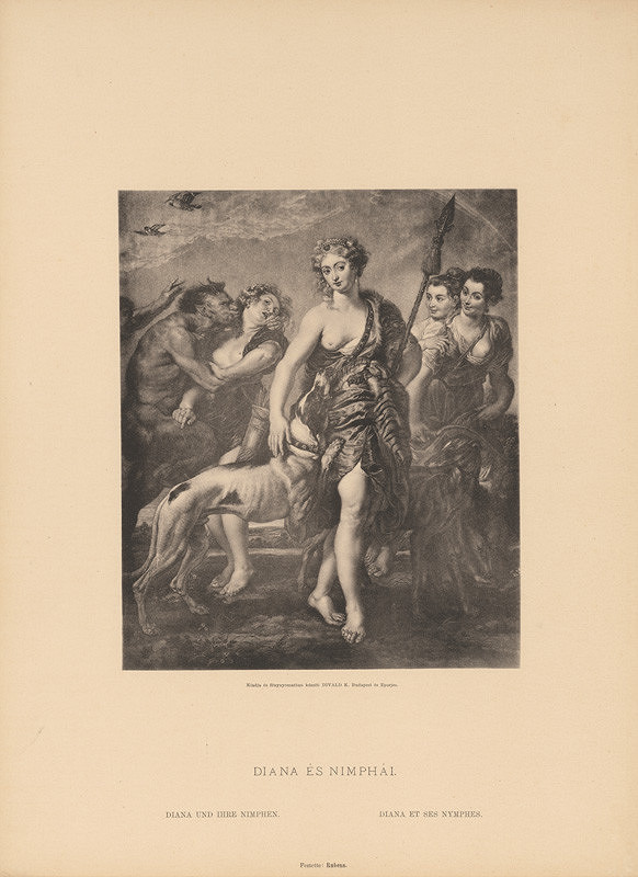 Karol Divald – Peter Paul Rubens: Diana a nymfy