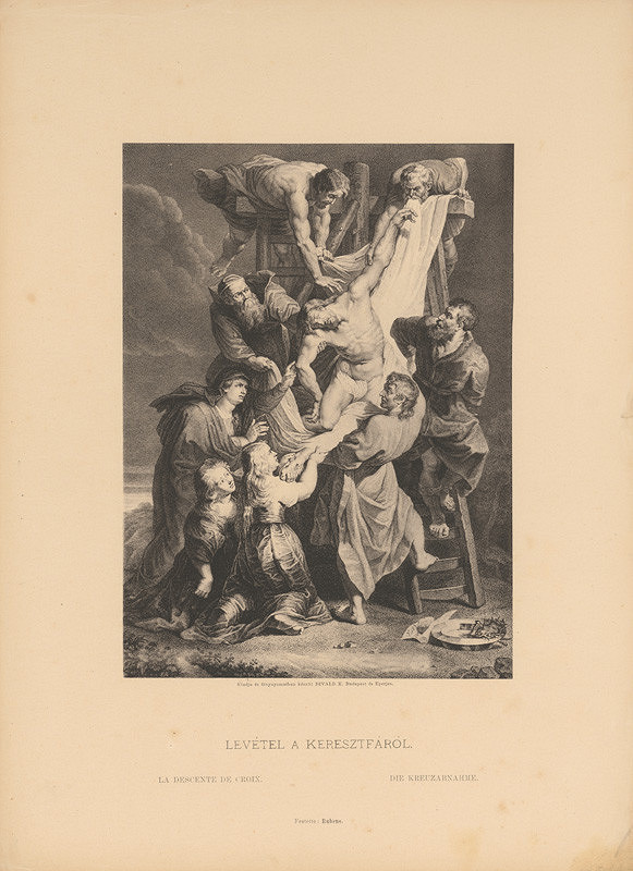 Karol Divald – Peter Paul Rubens: Snímanie z kríža