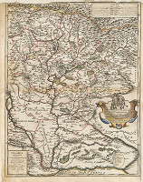 Giovanni Giacomo de Rossi – Mapa Uhorska (pravá, východná časť) 