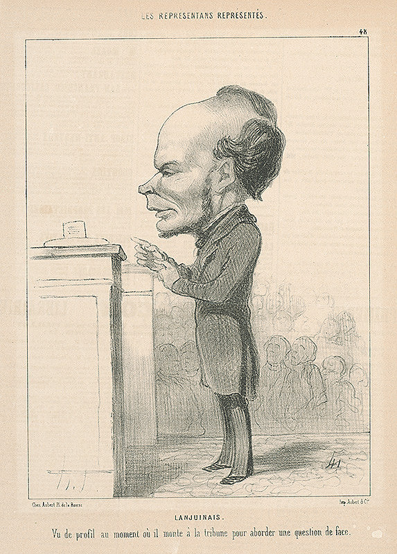 Honoré Daumier – Lanjunais 