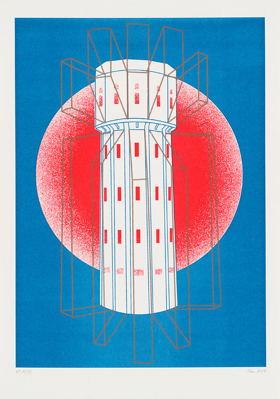 Han Illustration – Vodná veža Dynamitky