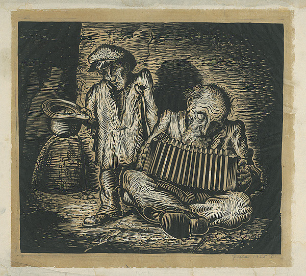 Ľudovít Fulla – Žobráci 