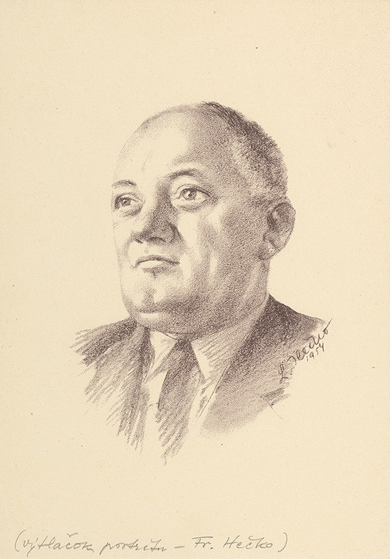 Ľudovít Ilečko – Spisovateľ František Hečko