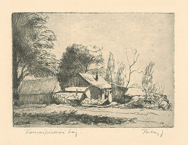 József Palicz – Romantický dedinský dom