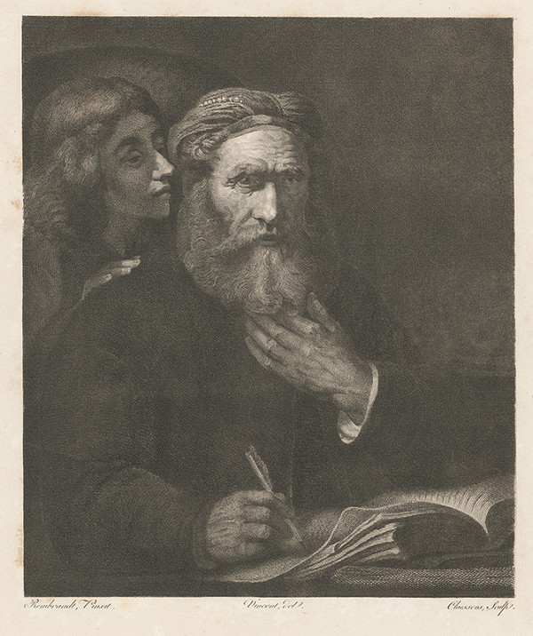 Lambertus Antonius Claessens, Rembrandt van Rijn – Svätý Matúš s Anjelom
