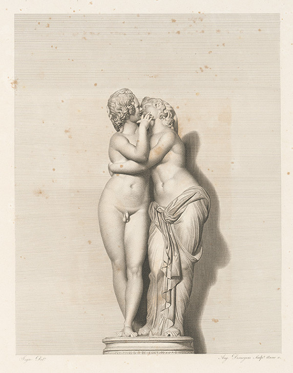 Jean-Auguste-Dominique Ingres, Auguste Gaspard Louis Desnoyers – Cupid a Psyché
