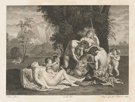 Gallier, Nicolas Poussin, Jean Louis Charles Pauquet, Jean-Baptiste-Michel Dupréel – Bakchanálie 