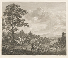 Jacques François Joseph Swebach, Philips Wouwerman, Georges Malbeste, Robert Daudet – Jazdci 