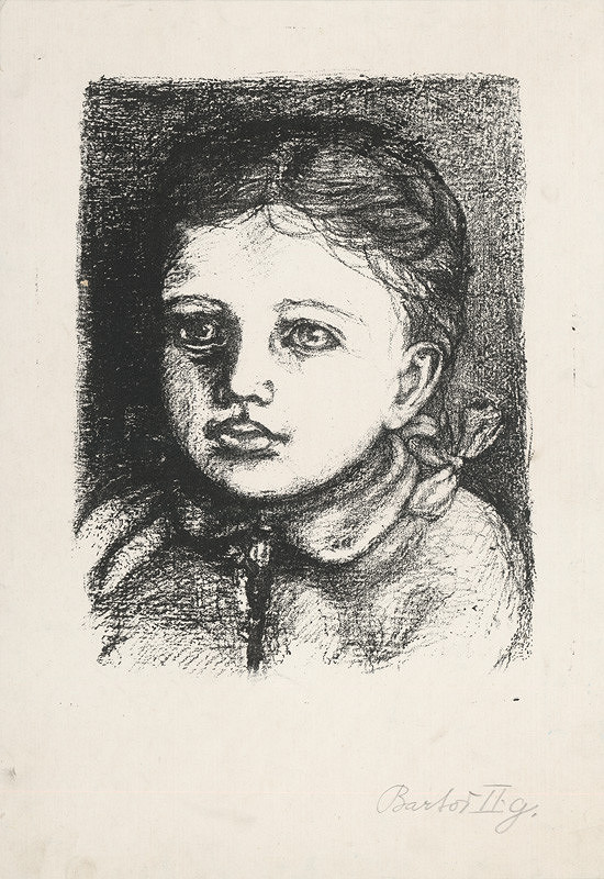 Peter Bartoš – Portrét dievčaťa 