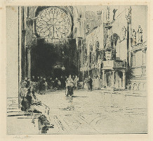 Charles John Watson – Interiér Svätého Marka v Benátkach 