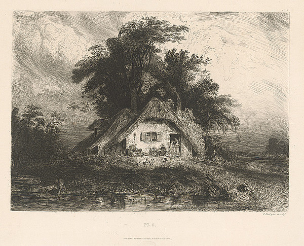 Paul Huet – Dom pod stromami