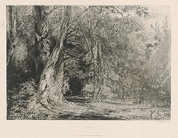 Paul Huet – Lesná krajina 