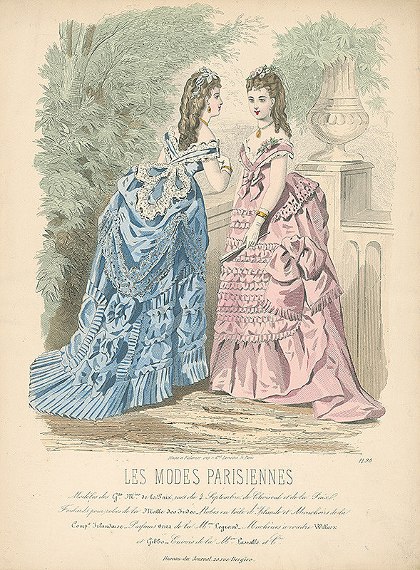 Francois Claudius Compte-Calix, A. Carrache – Les Modes Parisiennes. Modely MME dela Paix 