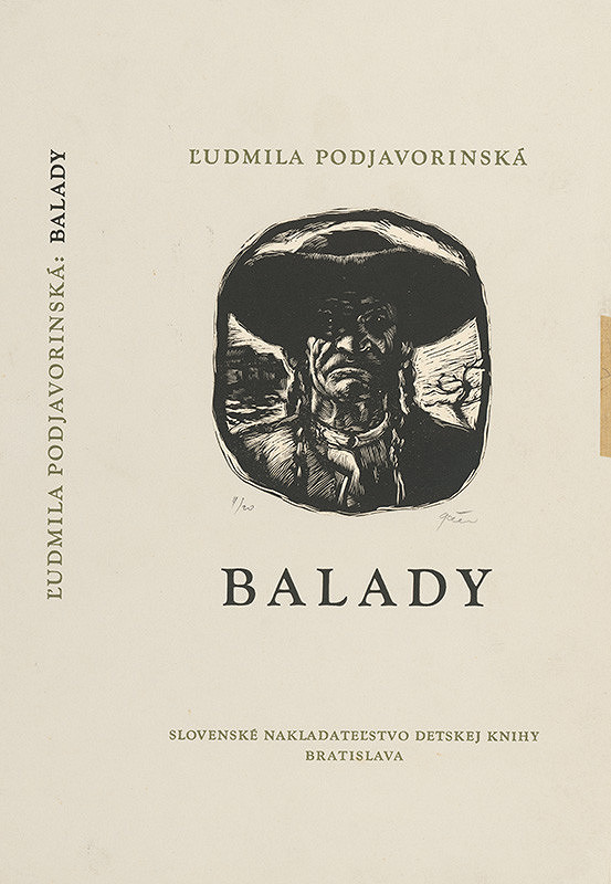 Tibor Gáll – Balada Ľ.Podjavorinskej,Obálka 