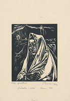 Július Szabó – Pastierka v daždi 