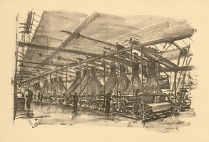 Antoni Suchanek – Pohľad do novej tkáčovne 