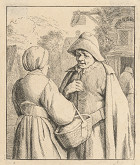 Adriaen van Ostade – Dvaja dedinčania 