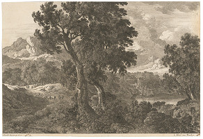 Gabriel Pérelle, Pierre Mariette – Krajina so stádom a pastiermi 