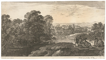 Gabriel Pérelle, Pierre Mariette – Spoločnosť pri jazere 