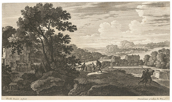 Gabriel Pérelle, Pierre Mariette – Kaštieľ pri rieke 