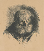 Ľudovít Fulla – Hlava starca 