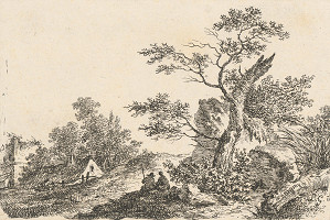 Laurent Guyot – Krajina s pastiermi 